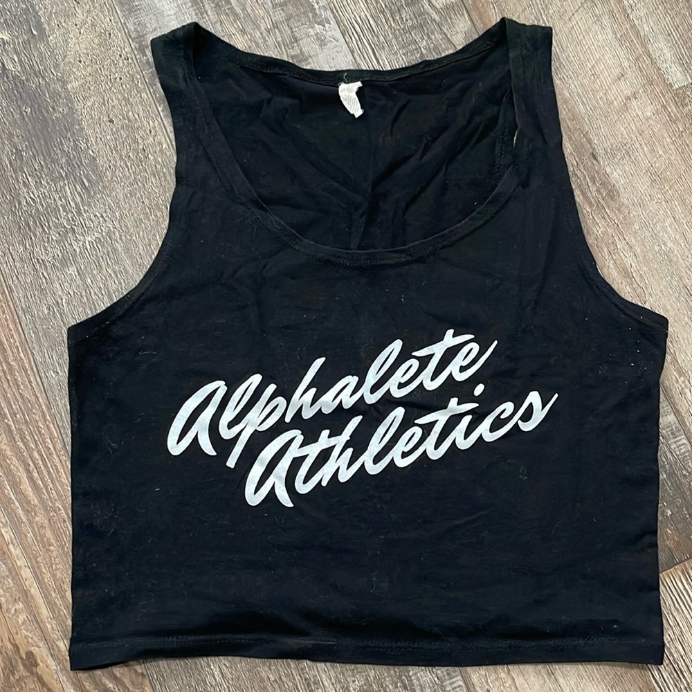 Old school Alphalete cropped tank